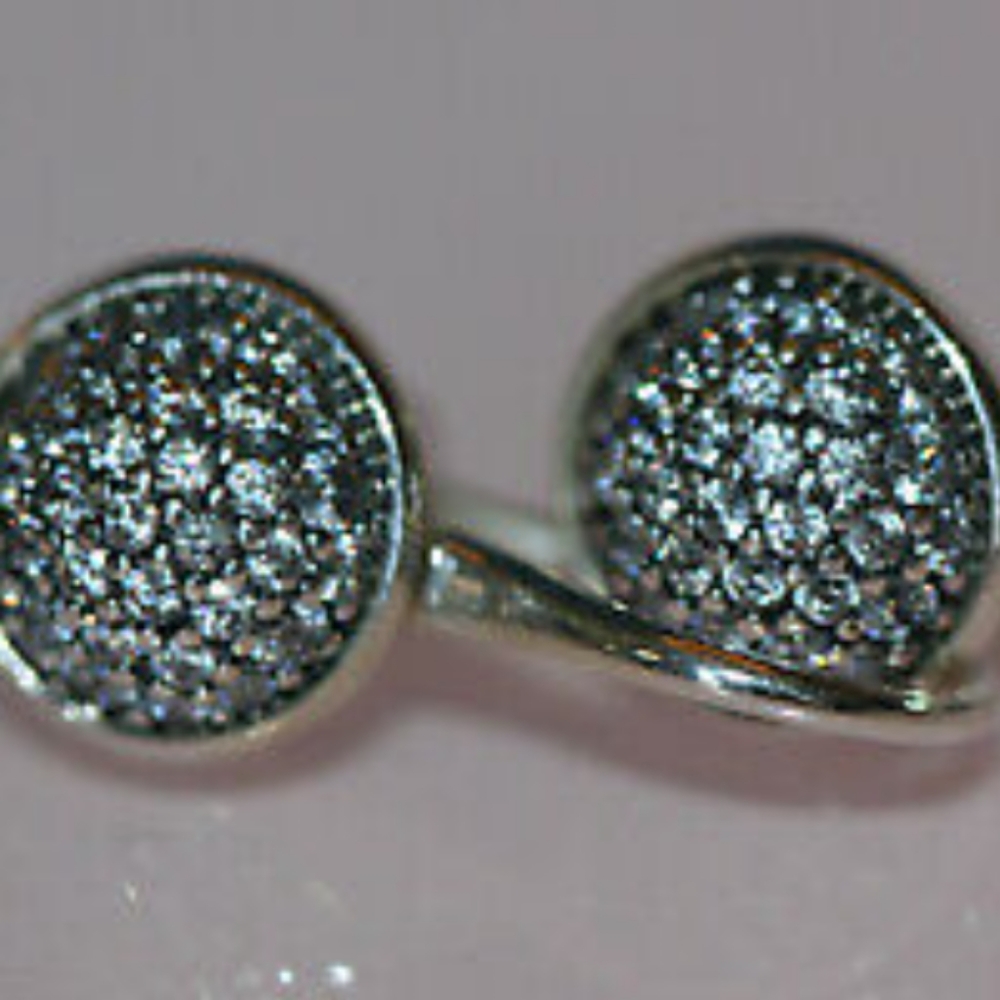 Dazzling droplet earrings